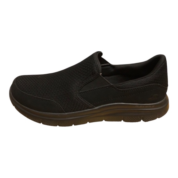 Skechers Men's Flex Relaxed Fit Memory Foam from Skechers Works. Slip Resistant - Picture 3 of 6